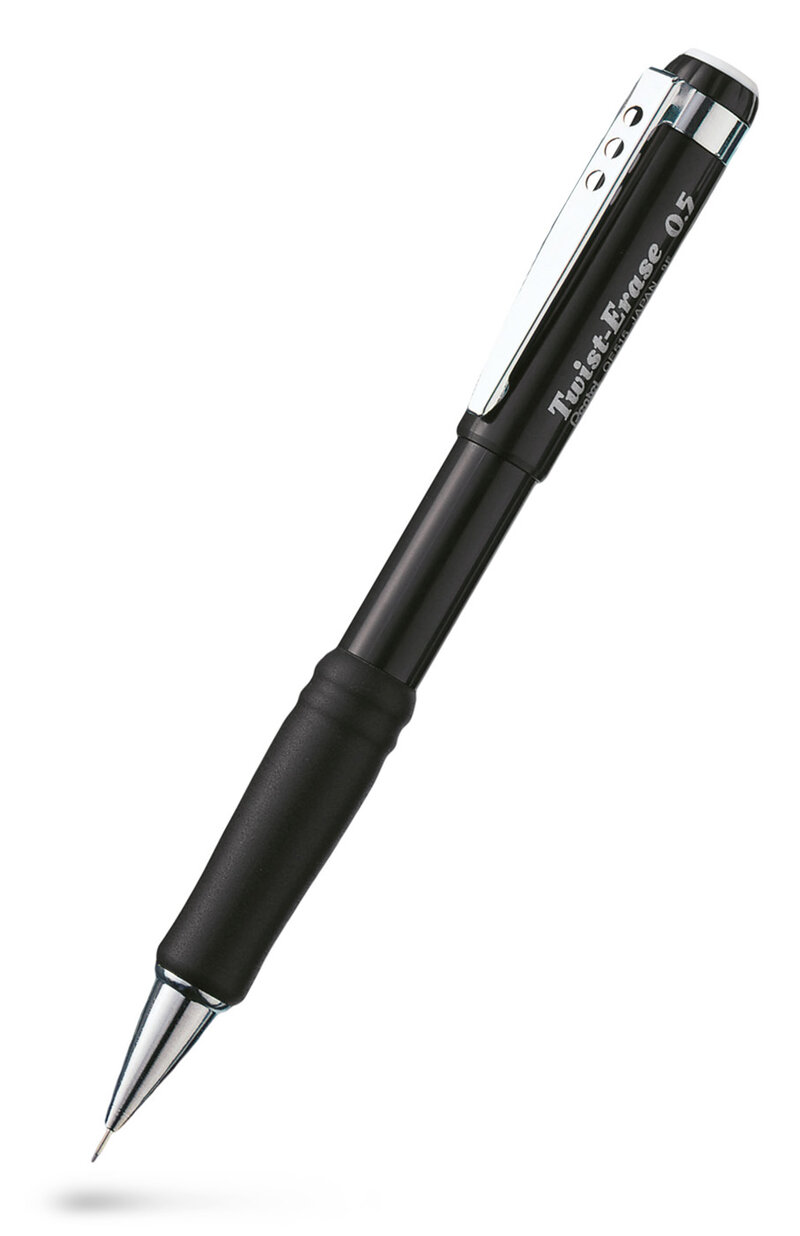 Stiftpenna PENTEL Twist-Erase 0,5mm sv