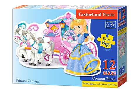Pussel Princess Carriage Maxi 12 Bitar