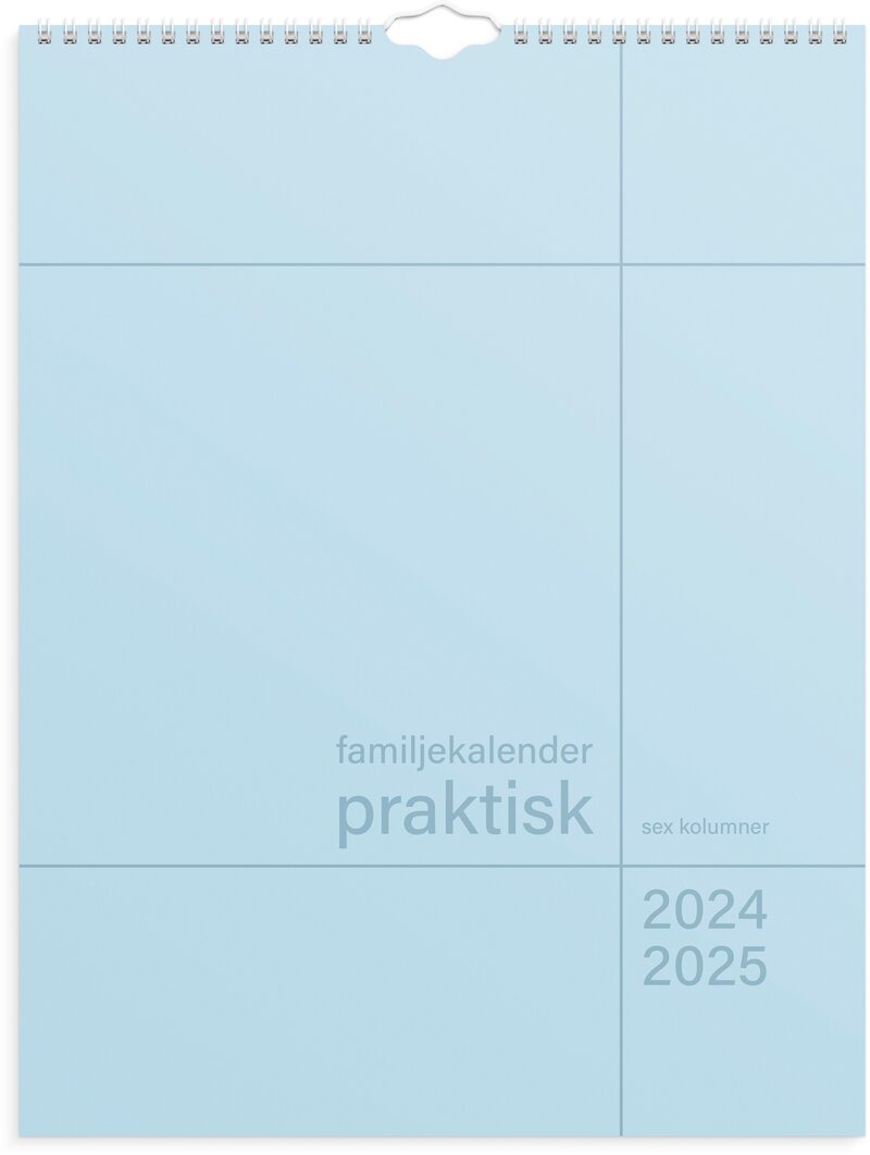 Familjekalender 24/25 Praktisk