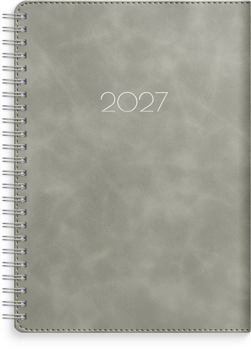 Kalender 2027 Senator A5 Twist grå