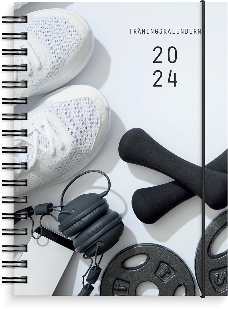 Kalender 2024 Träningskalendern A6