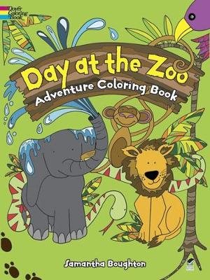 Day at the zoo adventure coloring book