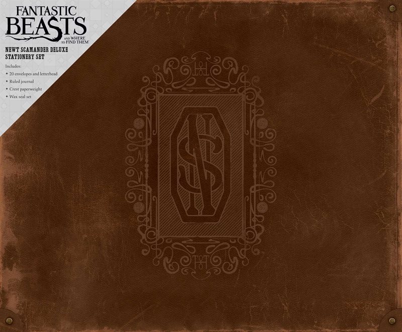 Fantastic beasts and where to find them: newt scamander deluxe stationery s