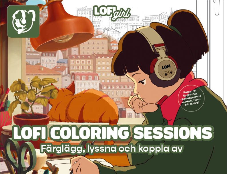 Lofi Girl: Lofi coloring sessions