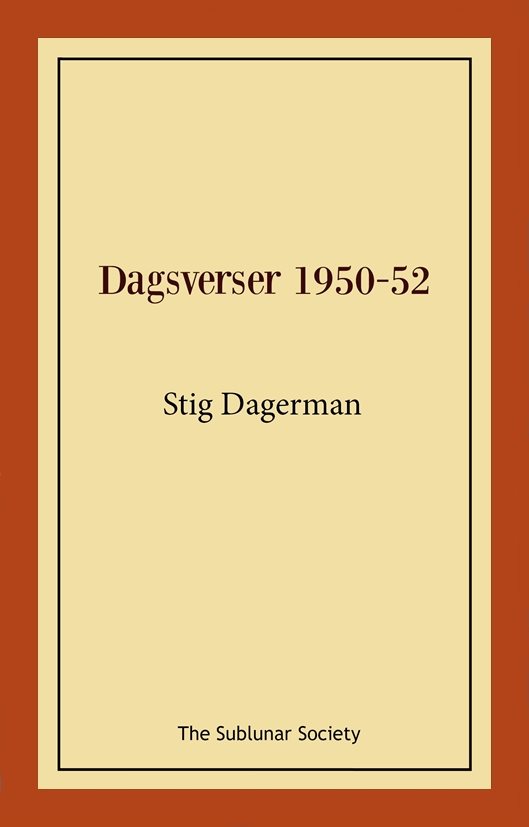 Dagsverser 1950-52