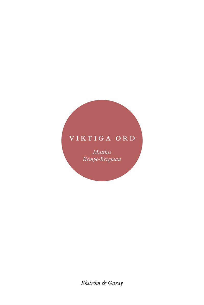 Viktiga ord