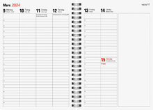 Kalender 2024 A6 Sky 12 mån FSC