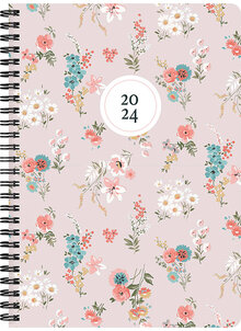 Kalender 2024 A5 Blossom 12 mån FSC