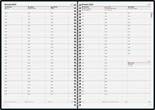 Kalender 2024 Journal A4 Blå FSC