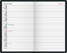 Fickkalender - Agenda Flora FSC