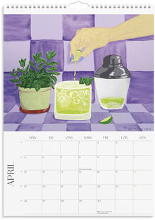 Väggkalender 2027 Posters Drinkar
