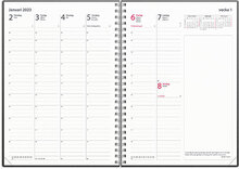 Kalender 2023 Business rosa konstläder Amelia